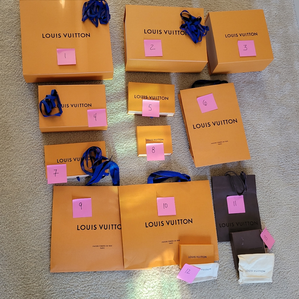 Authentic Lv Boxes